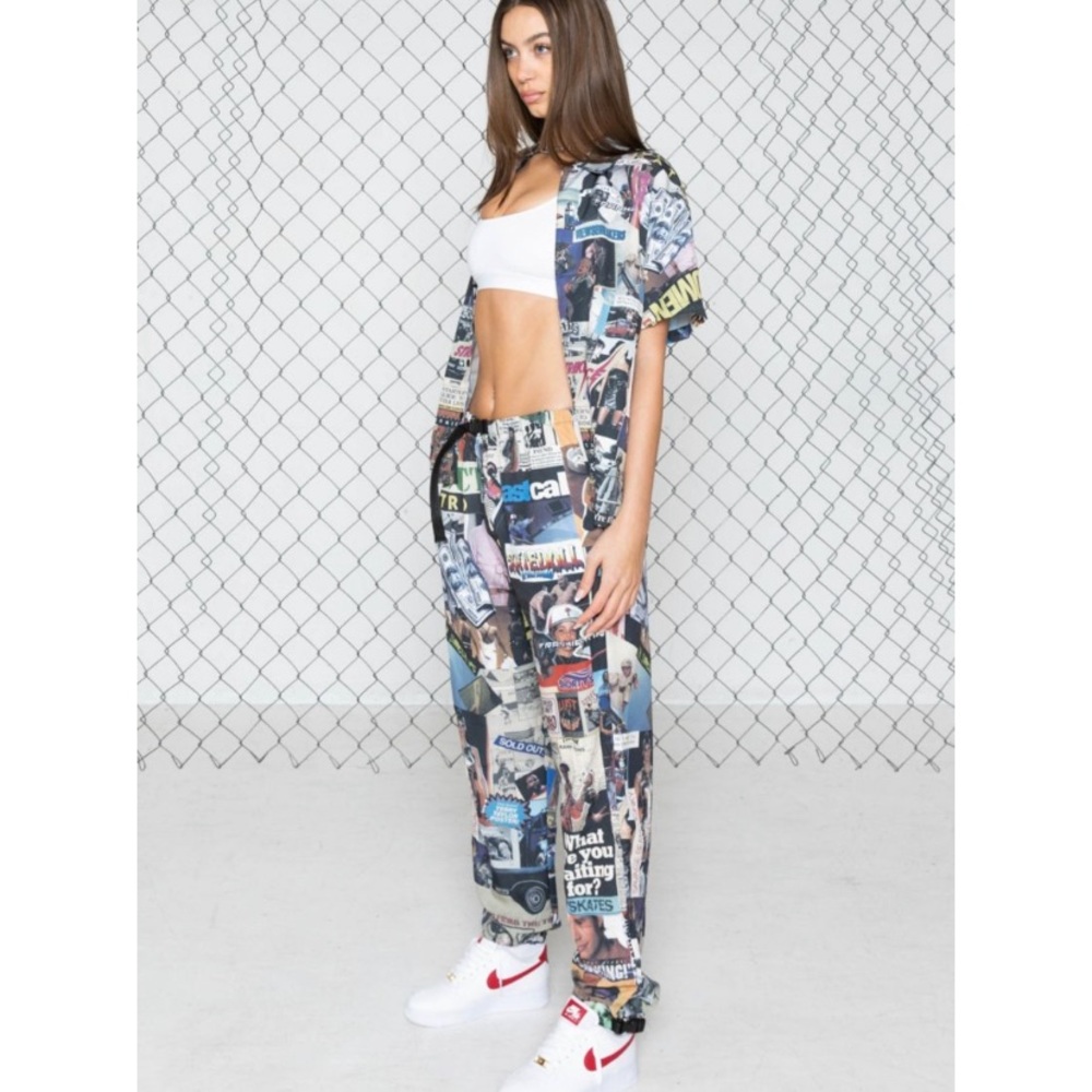 Urban Outfitters Frankie Collective F1 Buckle Pant